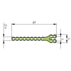 Placca PAX a Y per vite da...