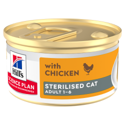 Science Plan Sterilised...